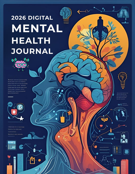 🌿 2026 All-in-One Mental Wellness & Digital Planner – A Full Year of Mindfulness, Productivity & Personal Growth