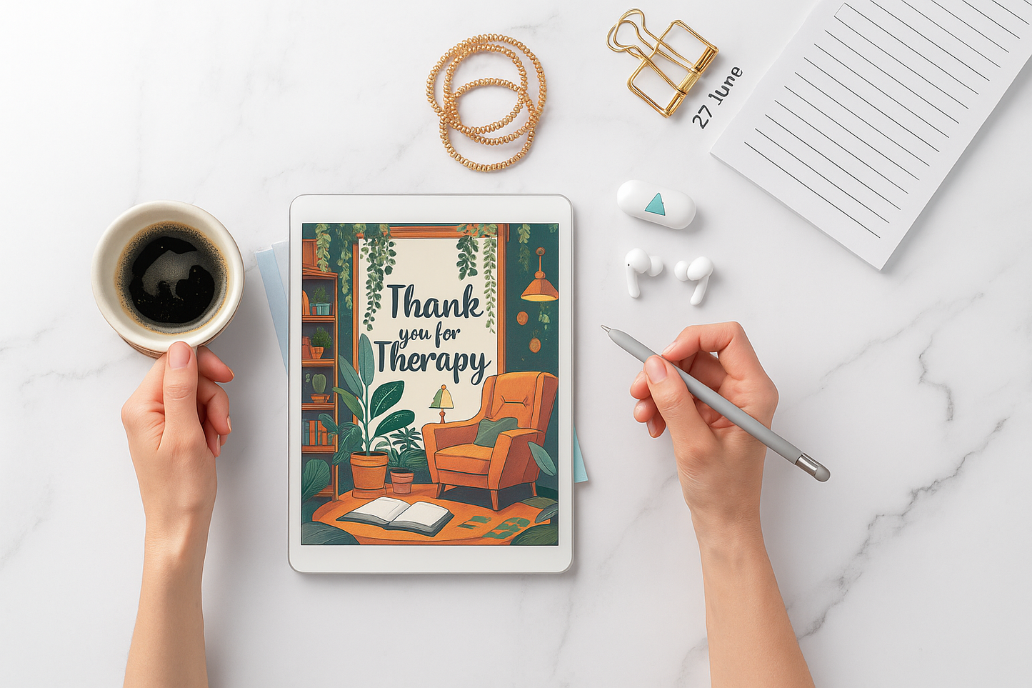 🧠 2026 Digital Mega Therapy Journal Bundle – Your All-in-One Mental Wellness Companion!