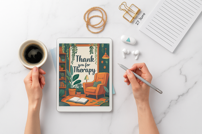 🧠 2026 Digital Mega Therapy Journal Bundle – Your All-in-One Mental Wellness Companion!