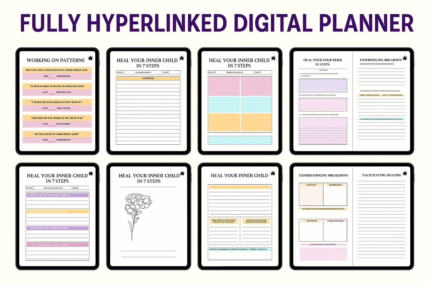 🧠 2026 Digital Mega Therapy Journal Bundle – Your All-in-One Mental Wellness Companion!