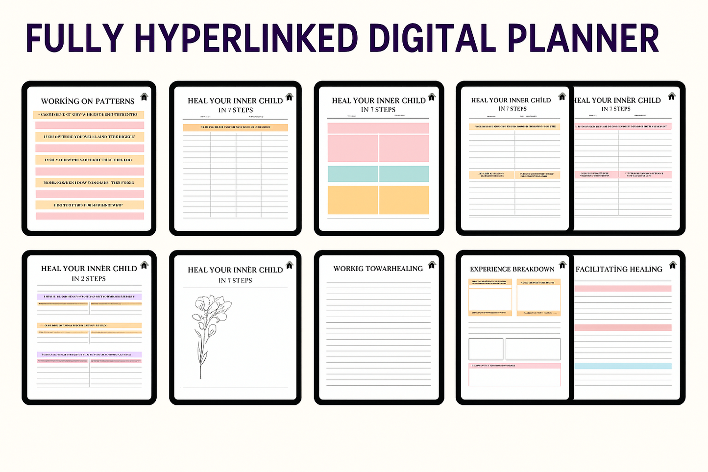 🧠 2026 Digital Mega Therapy Journal Bundle – Your All-in-One Mental Wellness Companion!